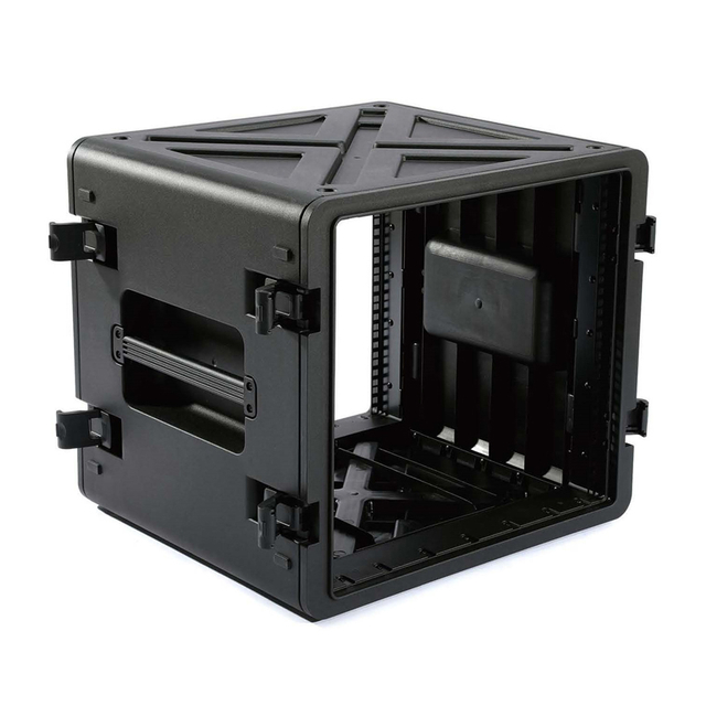 12u Custom Portable Open-frame Drawer Rack Case