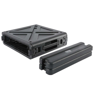 2u Rugged Mount Ribbed Open-frame Rack Case