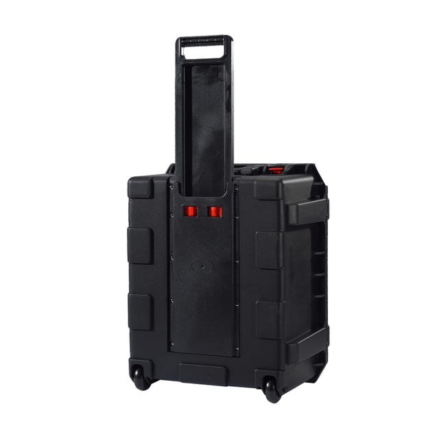 Sturdy Hardshell Maneuverable Wheeled Military Medical Trolley Case