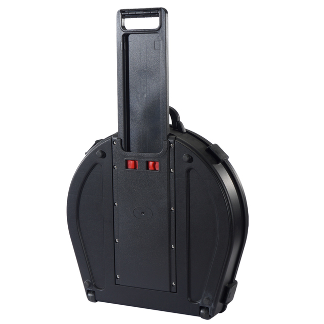 Wheeled Trolley Hard Plastic Musical Instrument Cymbals Case