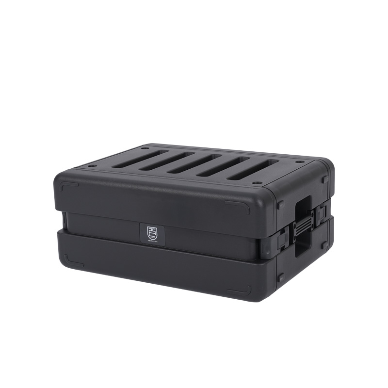 4U Shallow 12inch Rugged Flight Rack Case