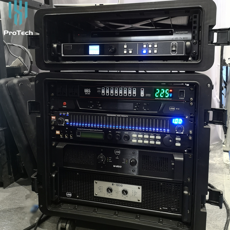 Rack Case for audio amplifier
