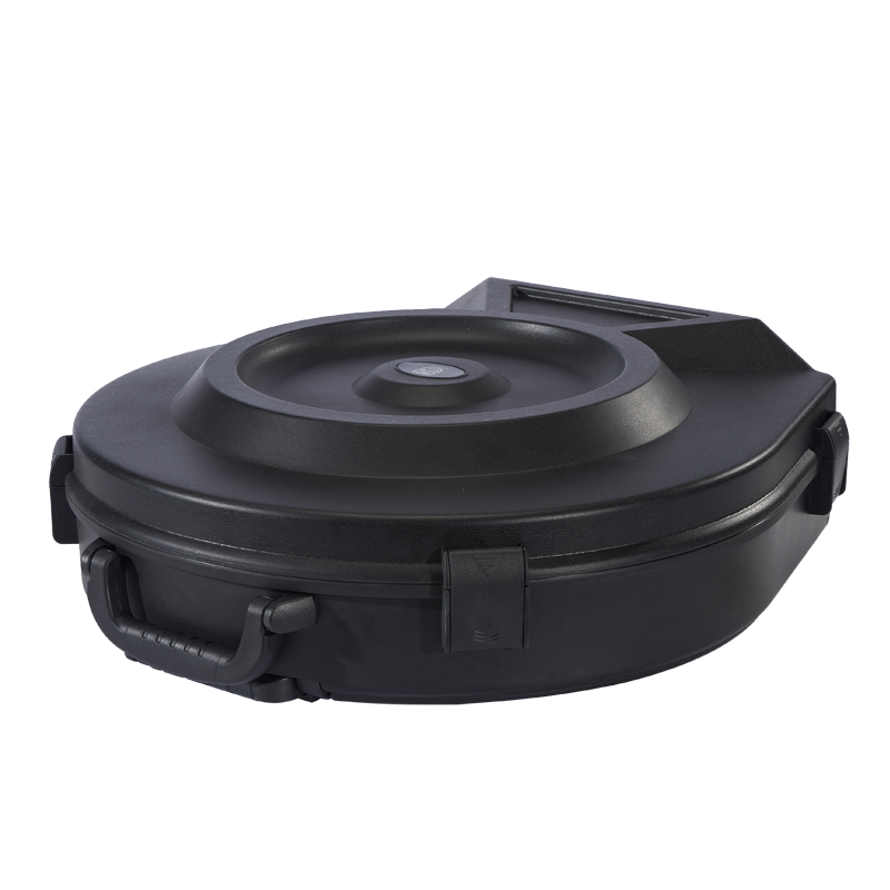 Wheeled Trolley Hard Plastic Musical Instrument Cymbals Case